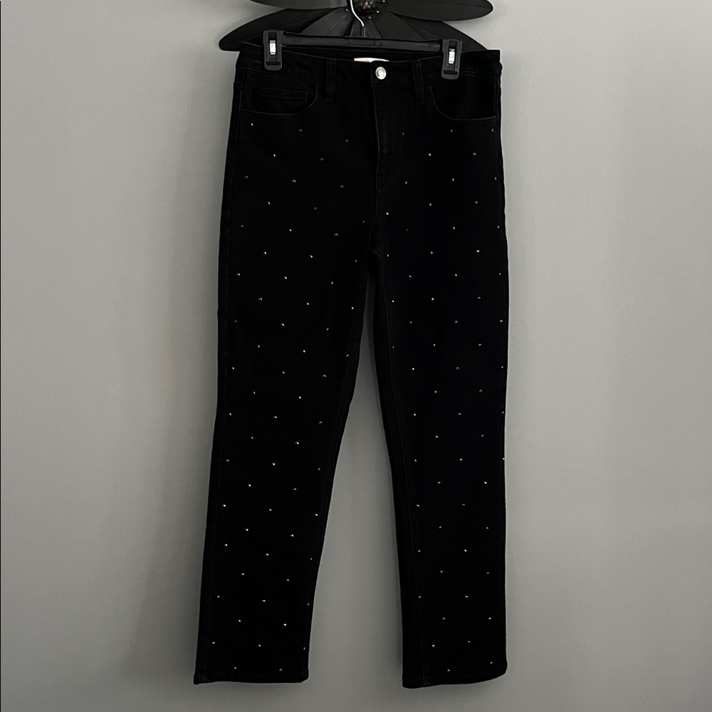 Intempo Black Studded Women's Jeans Size 10